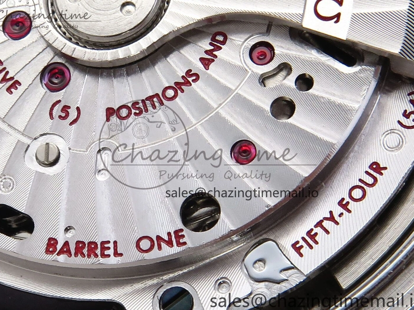 0131 Seamaster 300m Chrono SS RG OMF 1:1 Best Edition Blue Dial on SS RG Bracelet A Timeless 7686